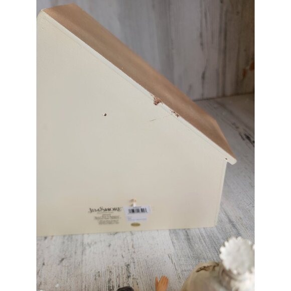 Jim Shore lustre blessed birth and Bethlehem Enesco Nativity scene Jesus religio - Picture 10 of 11